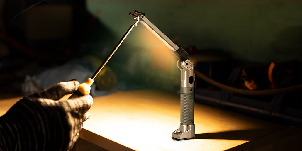 A Truly Multifunctional Work Light: HOTLIGH Rechargeable Magnetic Work Light Review